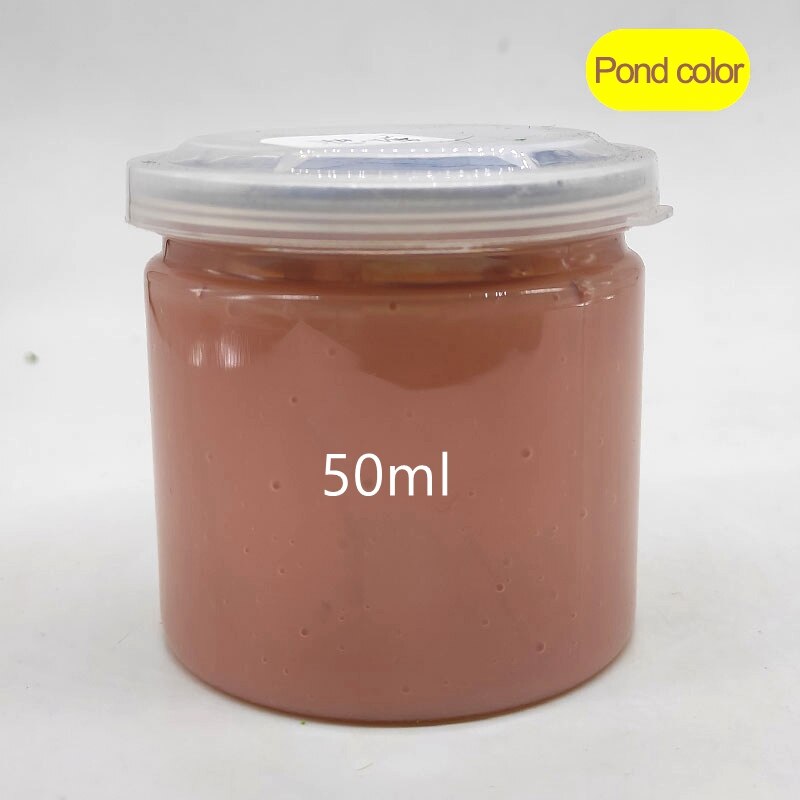 50ml/200ml Waterscape Cream for Diy Making Model Lake Ocean Pond River Waterfall Flow Military Sand Table Scene Material 12color