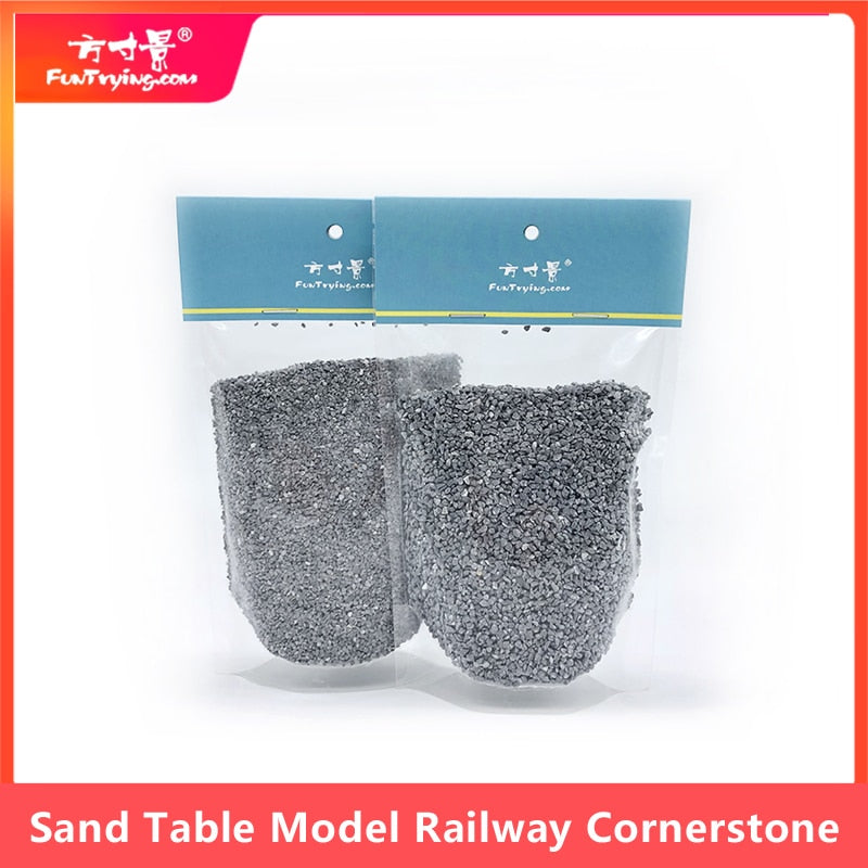 train track gravel model Ballast No Dust Train Model Track Ballast Gravel Diy Micro Landscape Railway Cornerstone