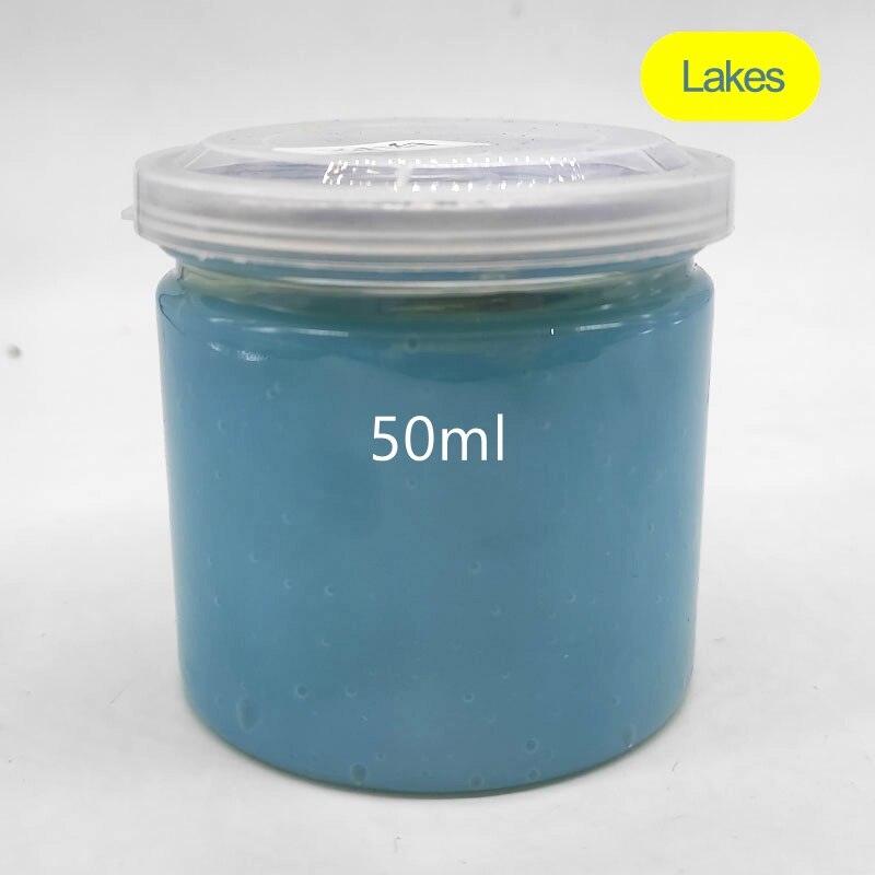 50ml/200ml Waterscape Cream for Diy Making Model Lake Ocean Pond River Waterfall Flow Military Sand Table Scene Material 12color