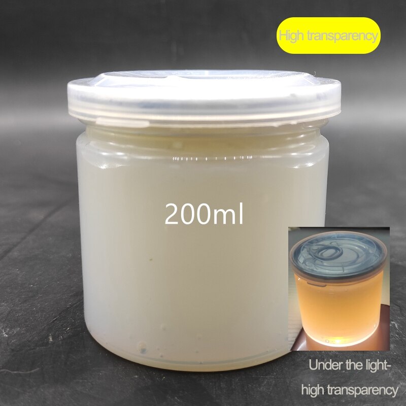 50ml/200ml Waterscape Cream for Diy Making Model Lake Ocean Pond River Waterfall Flow Military Sand Table Scene Material 12color