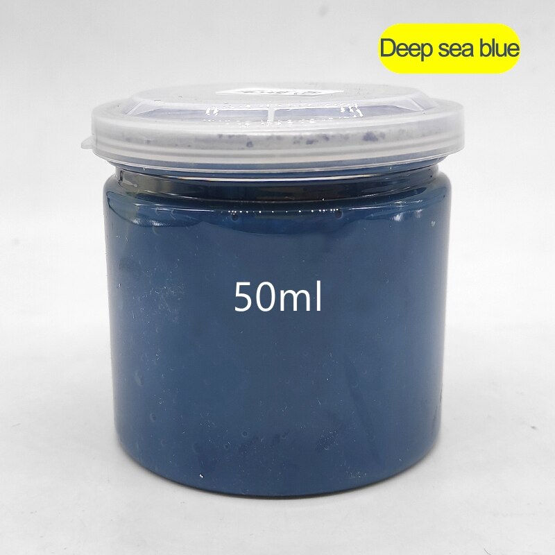 50ml/200ml Waterscape Cream for Diy Making Model Lake Ocean Pond River Waterfall Flow Military Sand Table Scene Material 12color