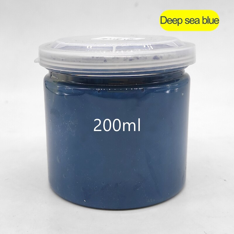 50ml/200ml Waterscape Cream for Diy Making Model Lake Ocean Pond River Waterfall Flow Military Sand Table Scene Material 12color