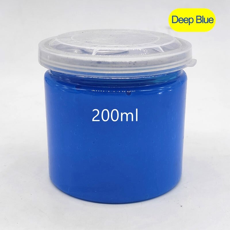 50ml/200ml Waterscape Cream for Diy Making Model Lake Ocean Pond River Waterfall Flow Military Sand Table Scene Material 12color