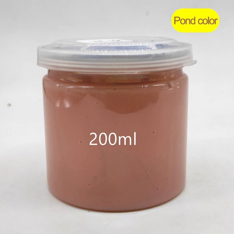 50ml/200ml Waterscape Cream for Diy Making Model Lake Ocean Pond River Waterfall Flow Military Sand Table Scene Material 12color