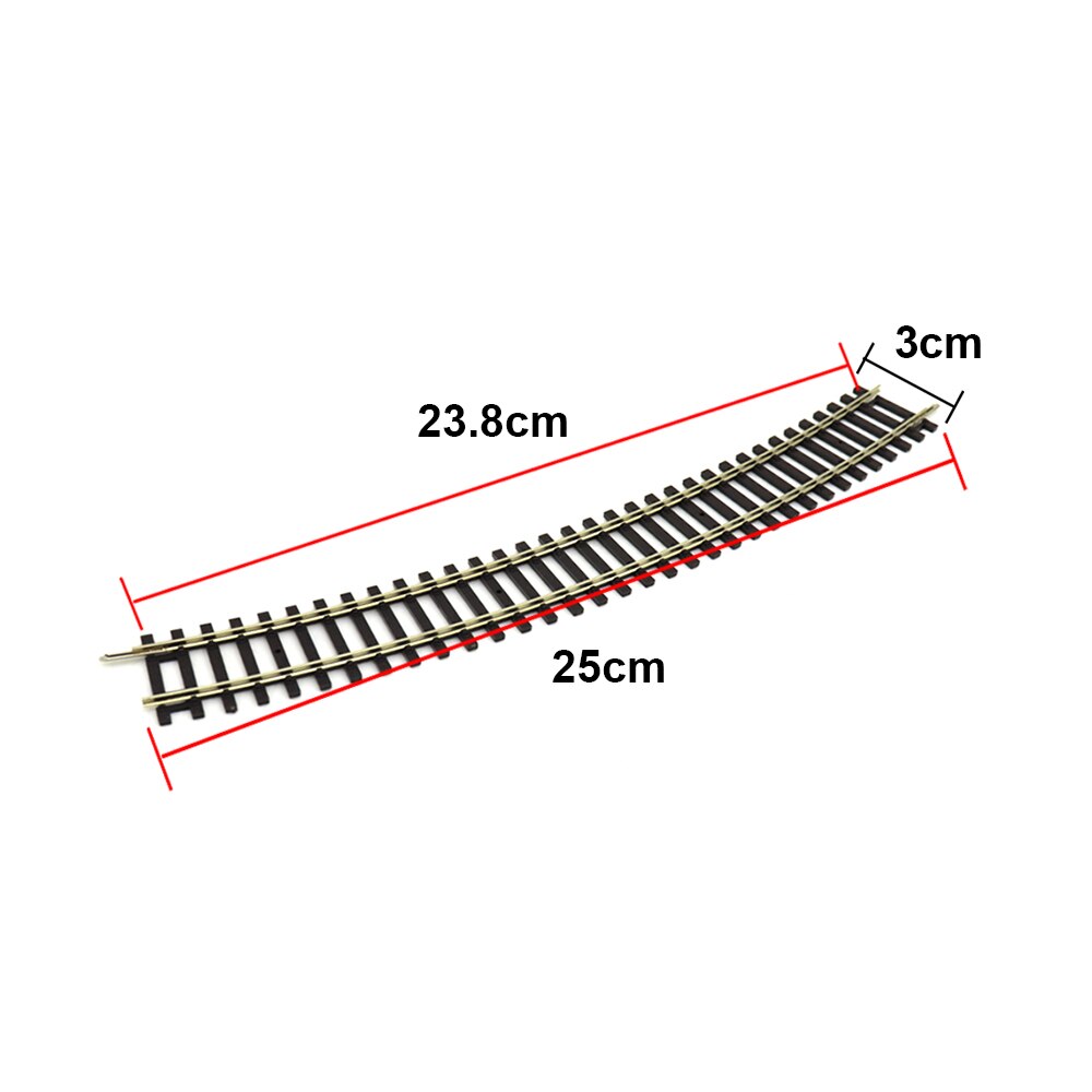 HO scale Train 1:87 rail Railroad Layout 3pcs Track General train track scene game model essential accessories