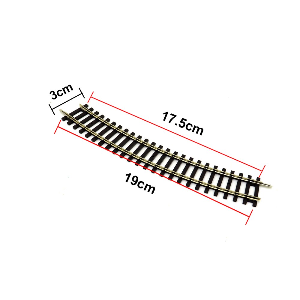 HO scale Train 1:87 rail Railroad Layout 3pcs Track General train track scene game model essential accessories