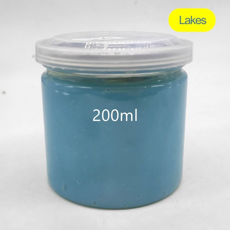 50ml/200ml Waterscape Cream for Diy Making Model Lake Ocean Pond River Waterfall Flow Military Sand Table Scene Material 12color