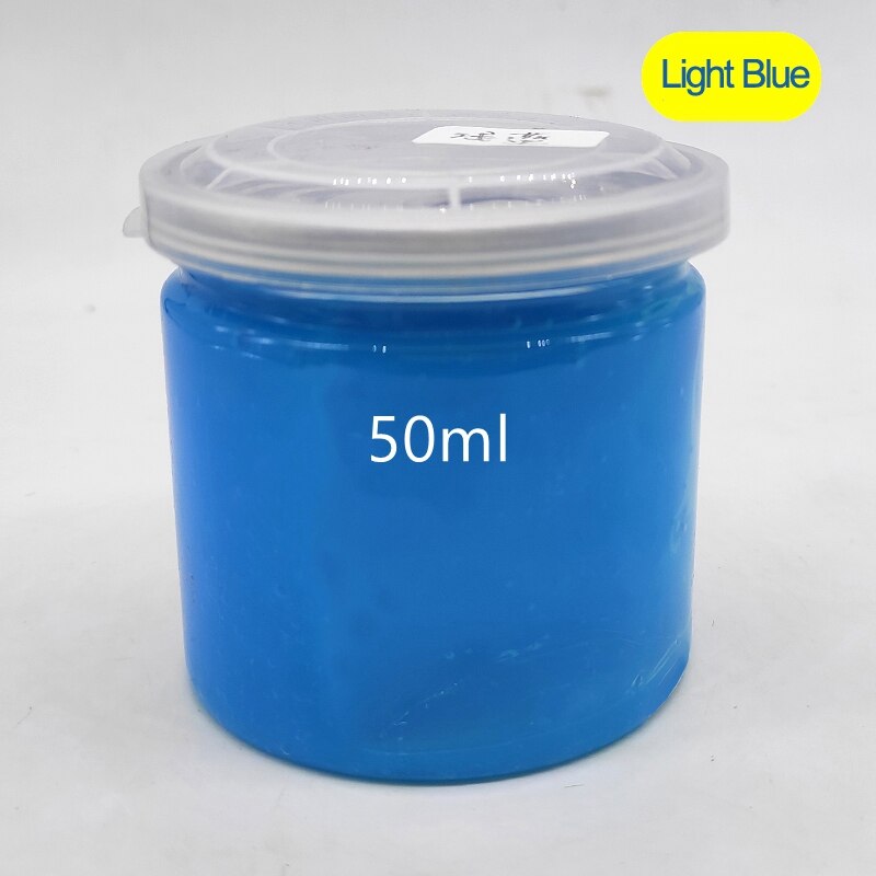 50ml/200ml Waterscape Cream for Diy Making Model Lake Ocean Pond River Waterfall Flow Military Sand Table Scene Material 12color