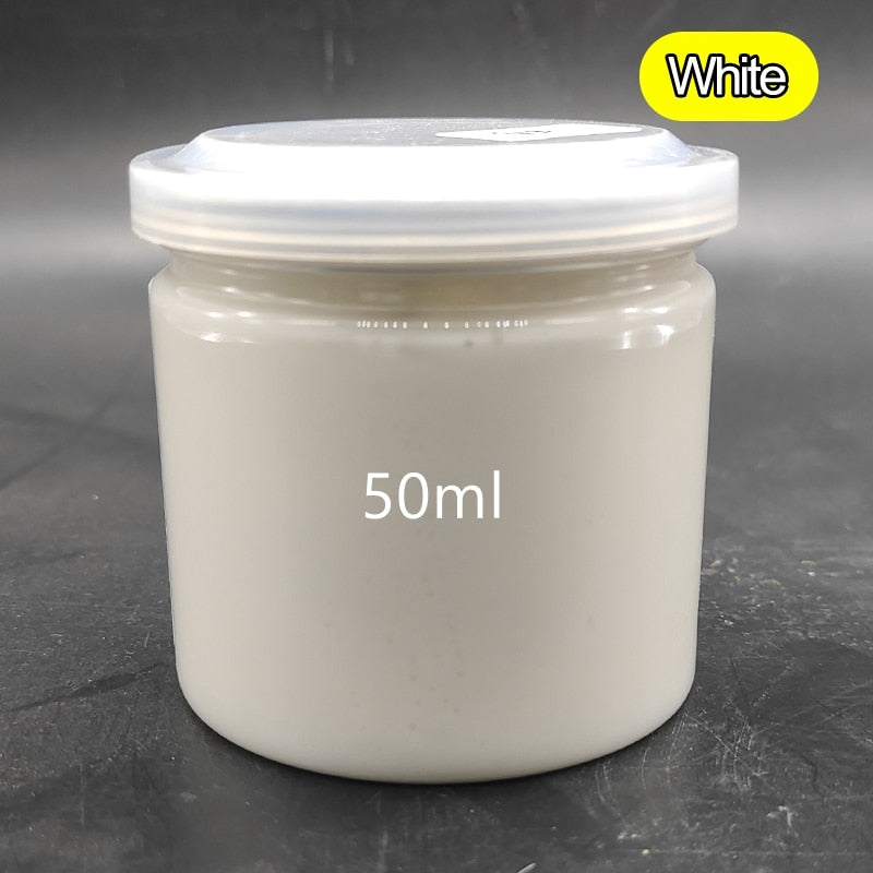 50ml/200ml Waterscape Cream for Diy Making Model Lake Ocean Pond River Waterfall Flow Military Sand Table Scene Material 12color