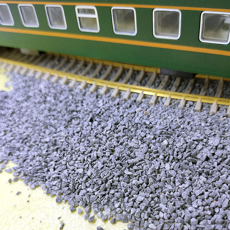 2-3mm Simulation Train Model Track Ballast/Ballast Gravel Diy Micro Landscape Miniature Sand Table Model Railway Cornerstone