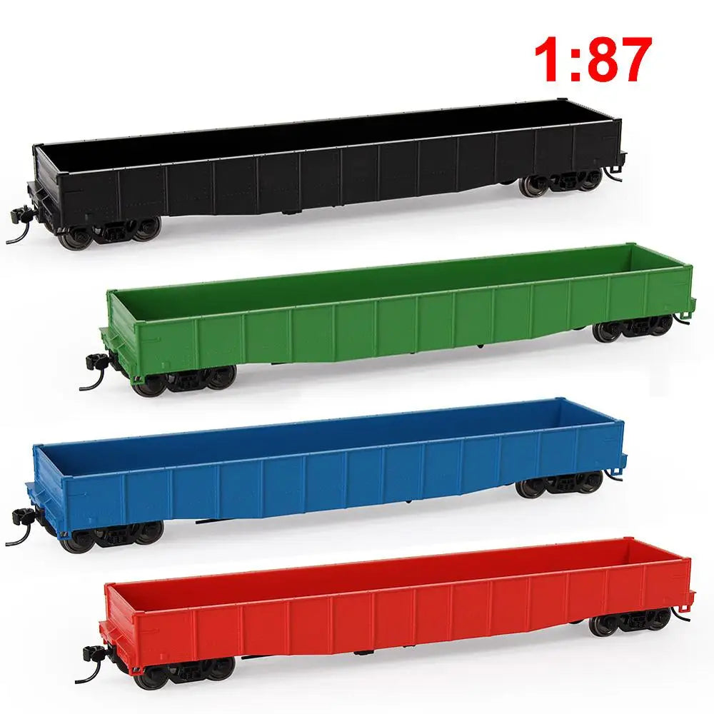 Evemodel 1 Unit HO Scale 1:87 53ft Low-side Gondola Car Open Railway Wagon Model Trains Freight Car C8743