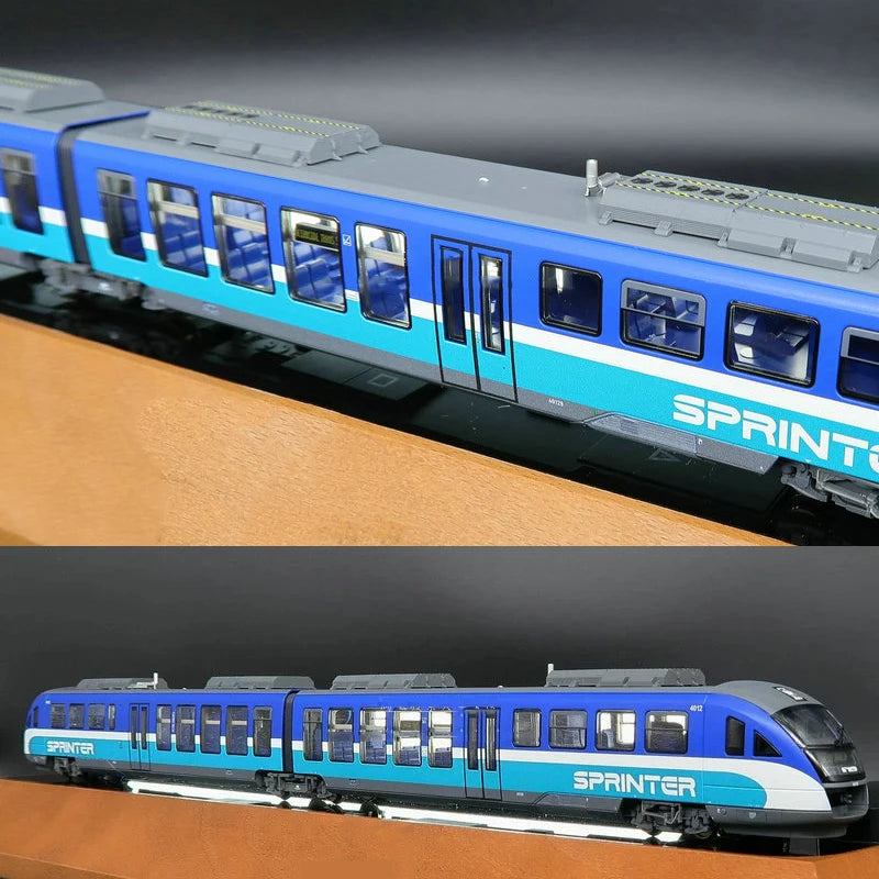 HO 1/87 Train Model German PIKO 52097 52098 American NCTD Intercity DCC Digital Sound Effect Rail Car Toys Two Options