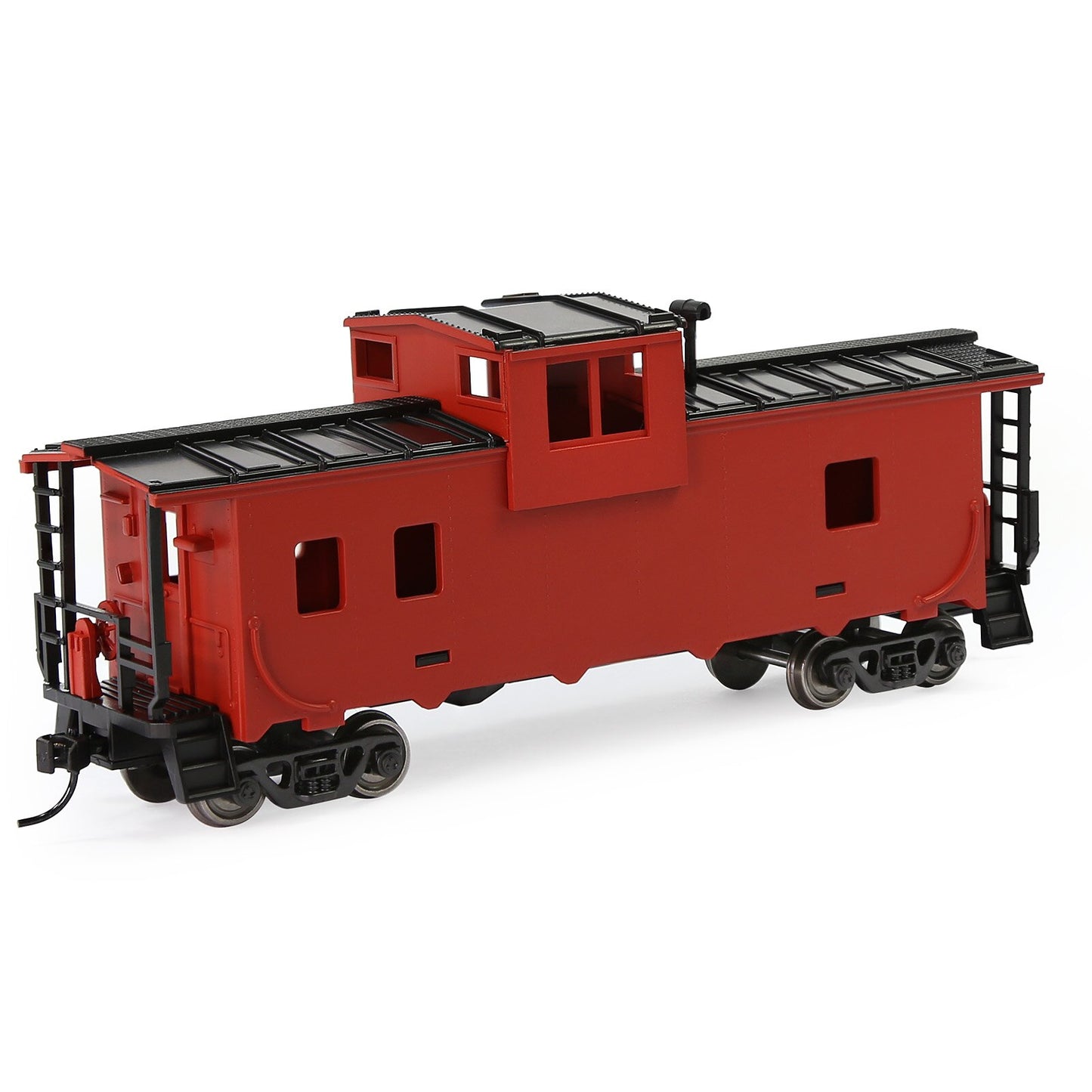 Evemodel Trains - HO Scale 36' Wide Vision Caboose Painted Unlettered Wagons C8763