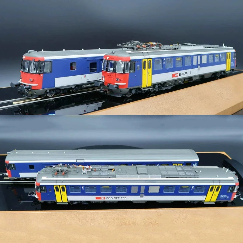 HO 1/87 Train Model PIKO 96855 Swiss SBB RBE4/4 Modern Intercity Train Digital Sound Effect Train Toy