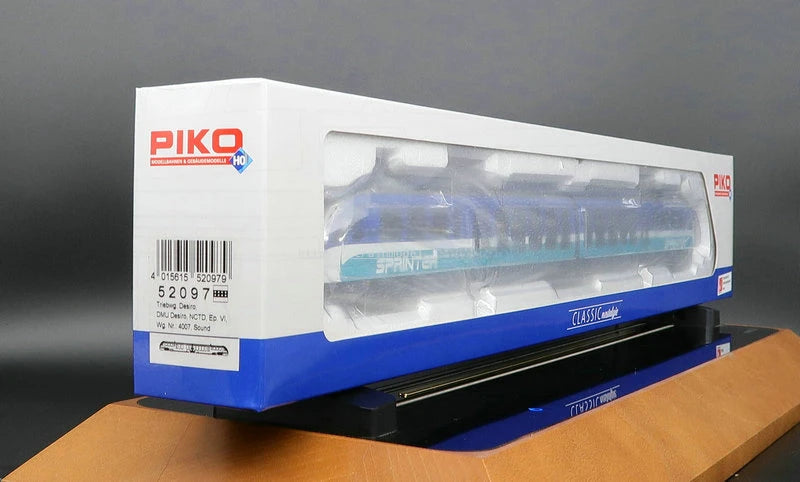 HO 1/87 Train Model German PIKO 52097 52098 American NCTD Intercity DCC Digital Sound Effect Rail Car Toys Two Options