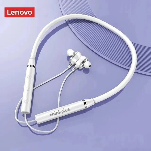 Original Lenovo HE05 Pro TWS Wireless Earphone Bluetooth 5.0 Sports Noise Canceling Neckband Headphones Waterproof Microphone Mike's mixed store