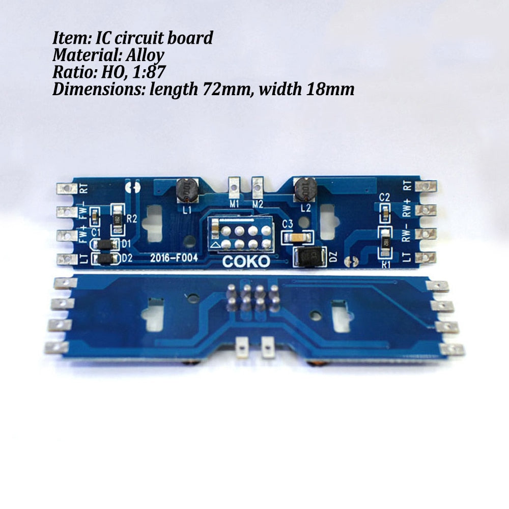 1/87 HO Scale IC Circuit Board Train Toy Accessories With Light And Sound PCB Board Railway Layout