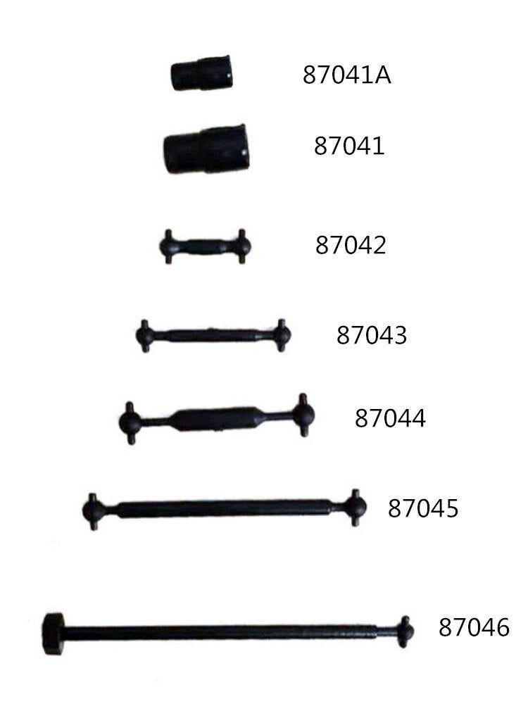 6pcs 1:87 Ho Scale Coupler Connector Railway Train Accessories Motor Drive Rod Train Model Connecting Rod