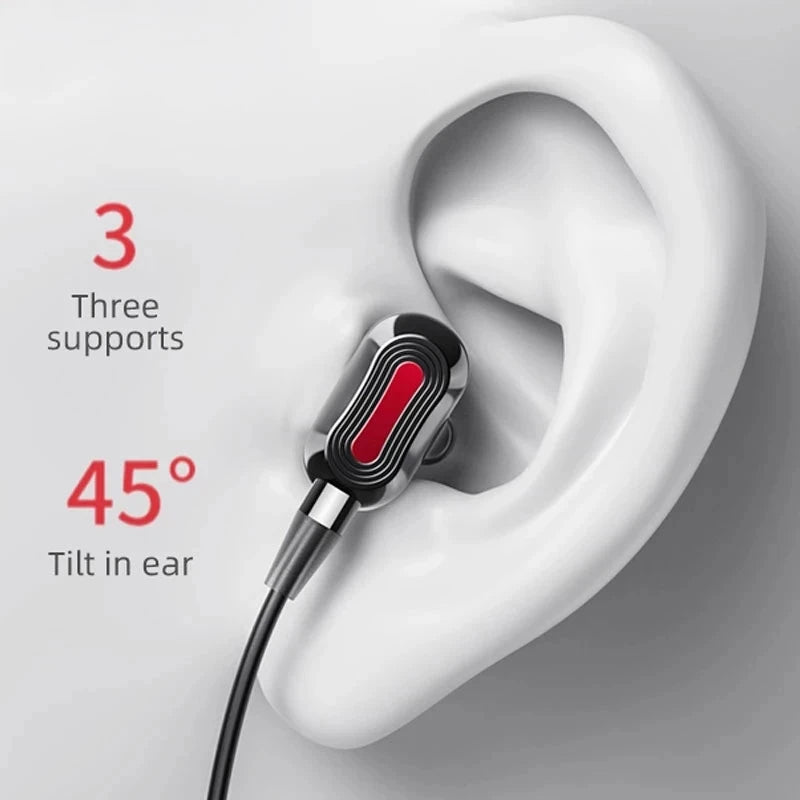 Original Lenovo HE05 Pro TWS Wireless Earphone Bluetooth 5.0 Sports Noise Canceling Neckband Headphones Waterproof Microphone Mike's mixed store