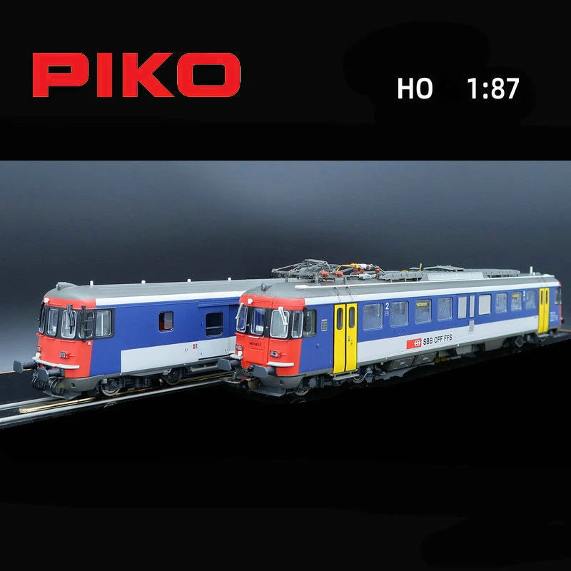 HO 1/87 Train Model PIKO 96855 Swiss SBB RBE4/4 Modern Intercity Train Digital Sound Effect Train Toy