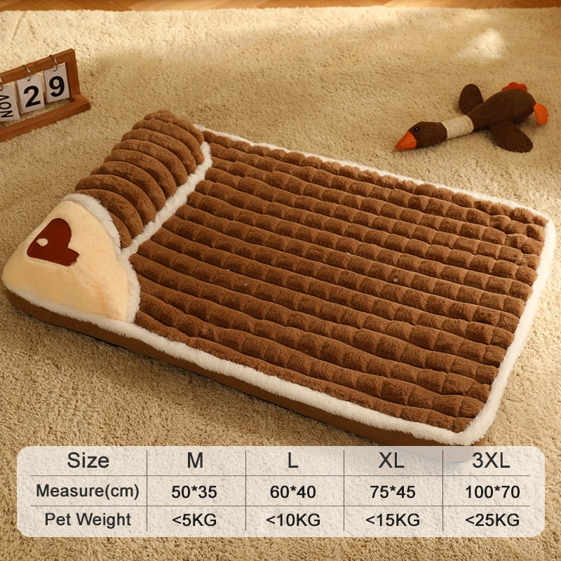 Thick Winter Super Warm Pet Bed for Small Medium Large Dogs and Cats