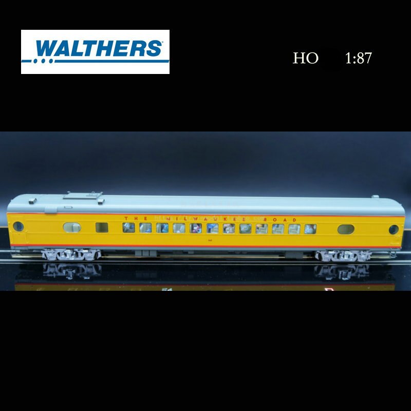 Train Model American WALTHERS HO Type 1/87 with Lights Twin City Train Original PREISER People 543YZ