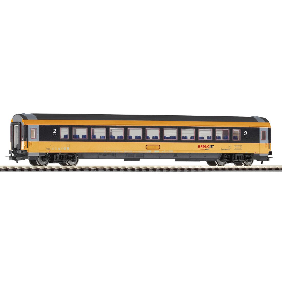 PIKO Train Model HO 1:87 Car Compartment Toy 57611/57612/57616/57649 Special Offer Four Styles Available