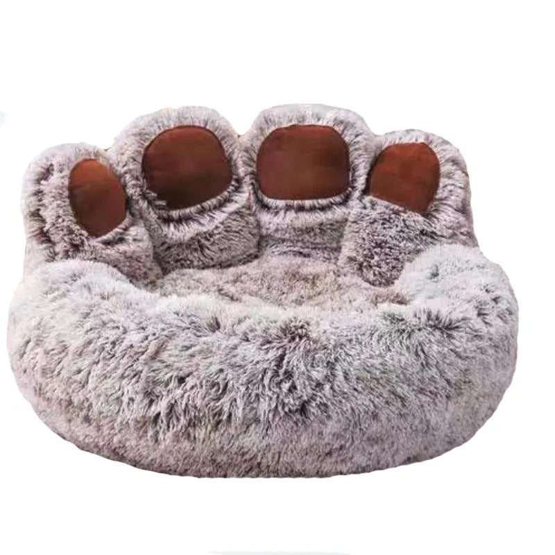 Fluffy Dog Bed Large Pet Products Dogs Beds Small Sofa Baskets Pets Kennel Mat Puppy Cats Supplies Basket Blanket Accessories Mike's mixed store