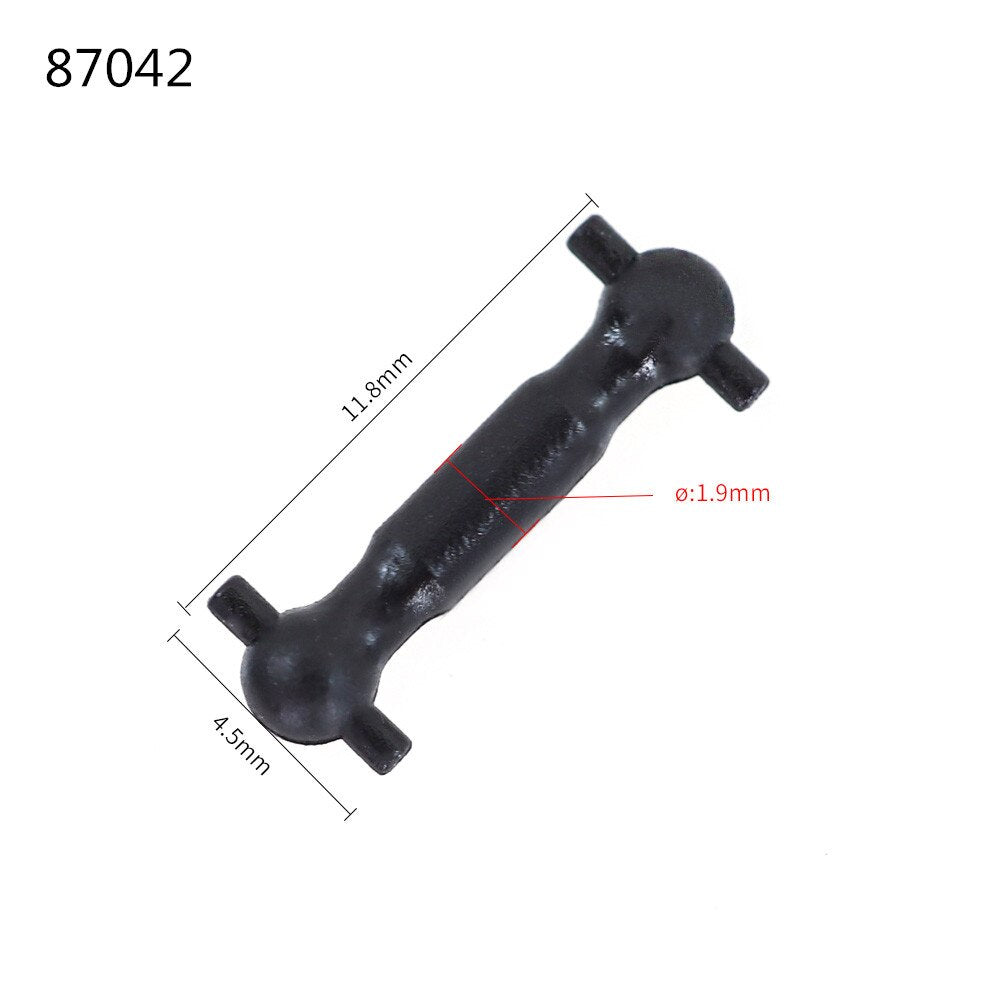 6pcs 1:87 Ho Scale Coupler Connector Railway Train Accessories Motor Drive Rod Train Model Connecting Rod