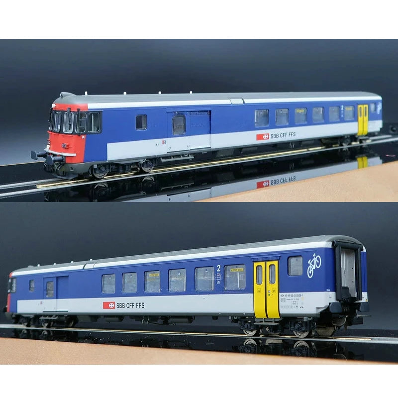 HO 1/87 Train Model PIKO 96855 Swiss SBB RBE4/4 Modern Intercity Train Digital Sound Effect Train Toy