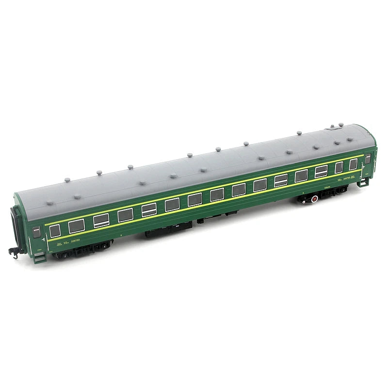 1/87 HO Scale YZ22 Passenger Car Model for China Railway Hard Seat (Green Train)  Finished product collection model