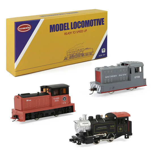 Evemodel HO Scale 1:87 Model Railroad Locomotives for Model Trains HCT8701