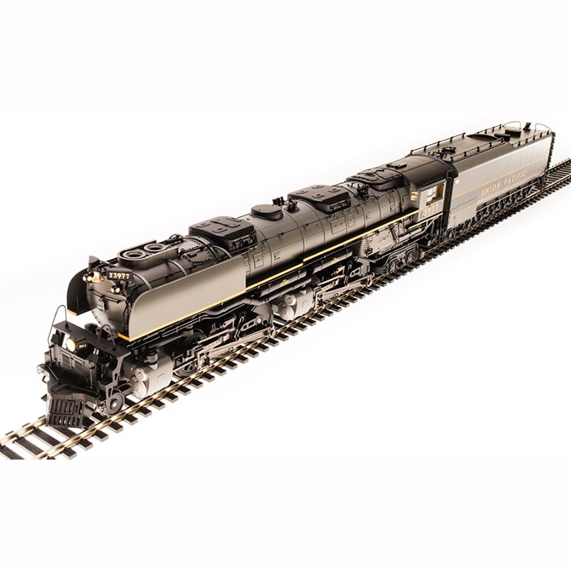 BLI Train Model 1/87 HO Challenger 4-6-6-4 Steam Locomotive Alloy Digital Sound Effect Smoke Rail Car Toy Birthday Gift