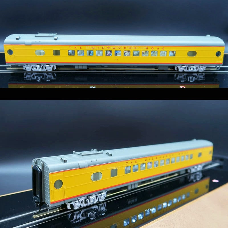 Train Model American WALTHERS HO Type 1/87 with Lights Twin City Train Original PREISER People 543YZ