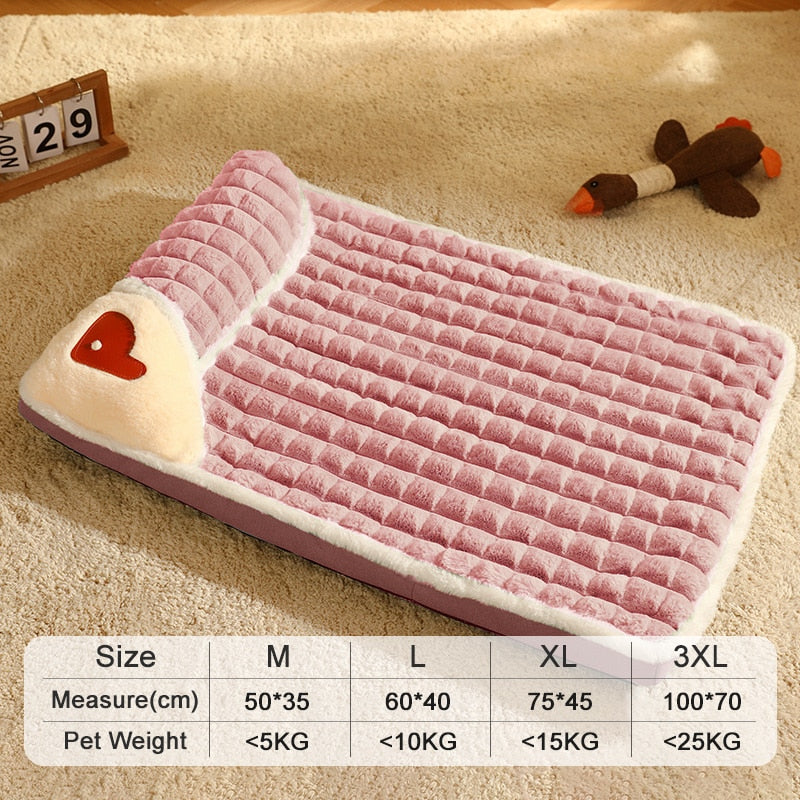 Thick Winter Super Warm Pet Bed for Small Medium Large Dogs and Cats