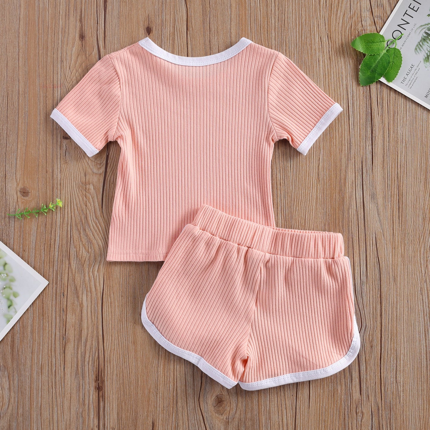 6M -3T Girl 2Pcs Short Set