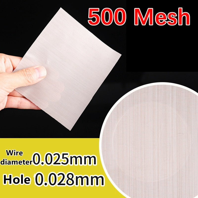 Various Size Stainless Steel Woven Mesh Screen Sheet