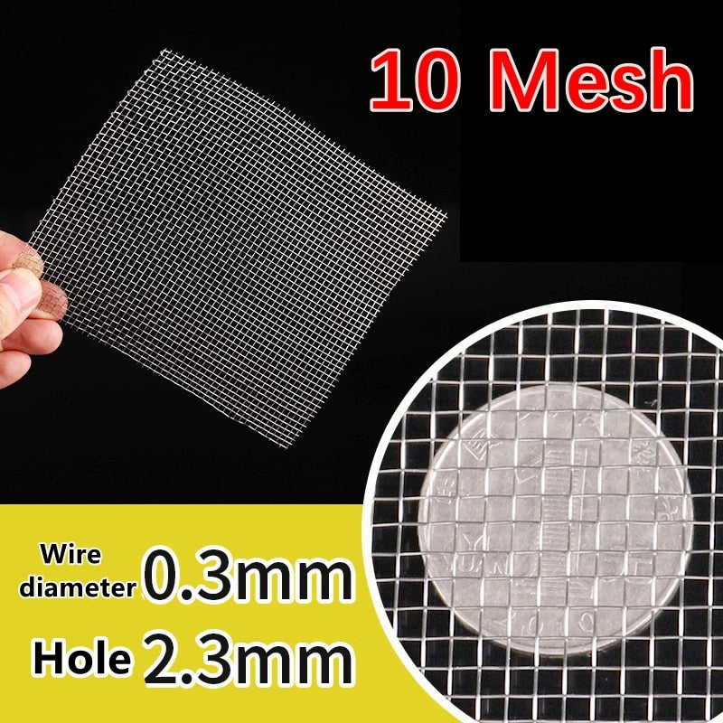 Various Size Stainless Steel Woven Mesh Screen Sheet