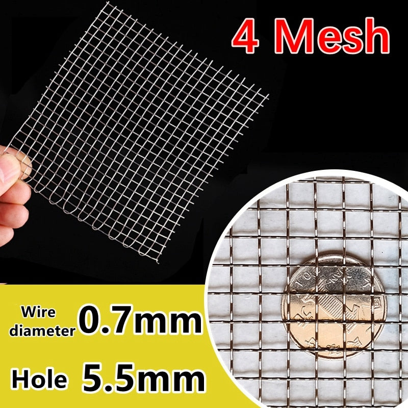 Various Size Stainless Steel Woven Mesh Screen Sheet