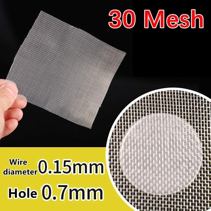 Various Size Stainless Steel Woven Mesh Screen Sheet