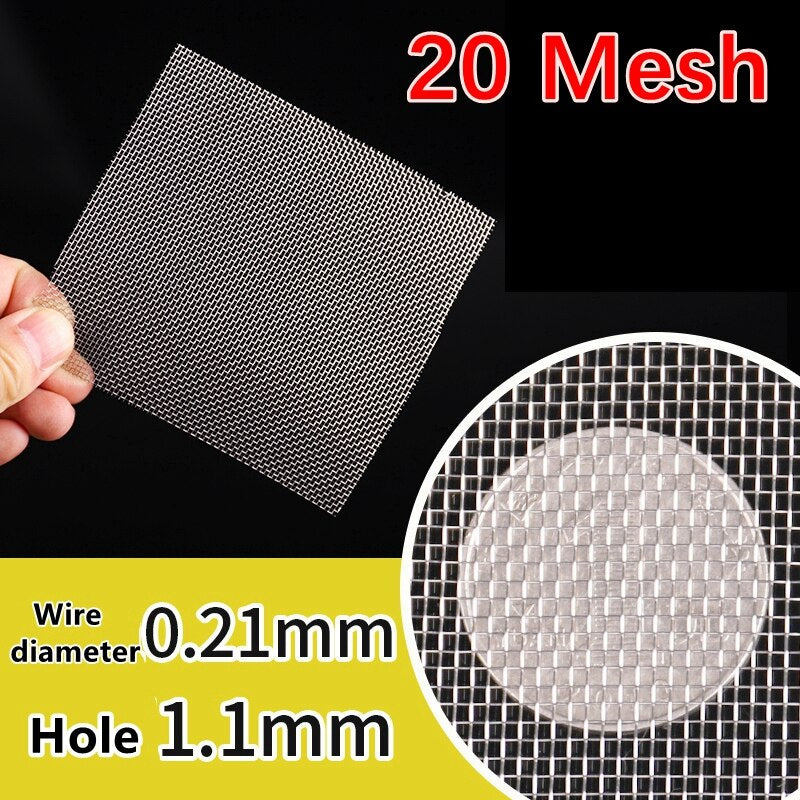 Various Size Stainless Steel Woven Mesh Screen Sheet