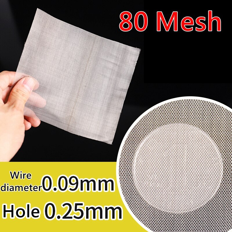 Various Size Stainless Steel Woven Mesh Screen Sheet