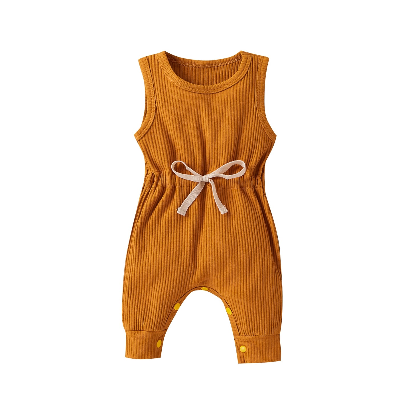 3M -18M Sleeveless Cotton Jumpsuit