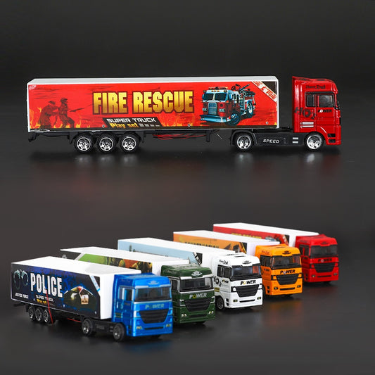 HO 1:87 Toy Truck Model Van Transporter Non-illuminated Vehicle Car Building Scenery Layout Christmas Collection Decoration 2pcs