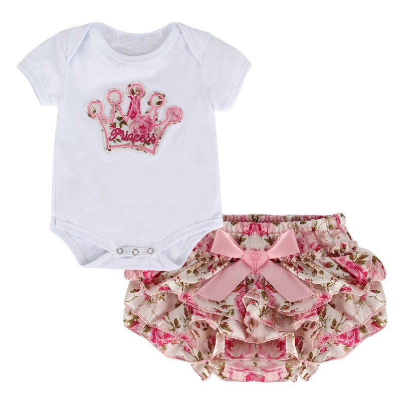 OM -18M Girls 2pc Bodysuit+Pants Set