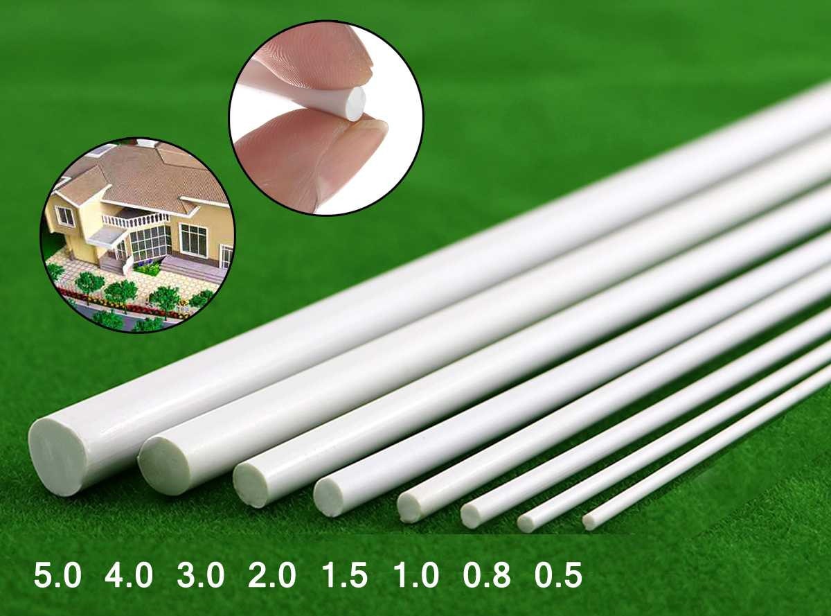 Various sizes ABS plastic round/ square solid rod