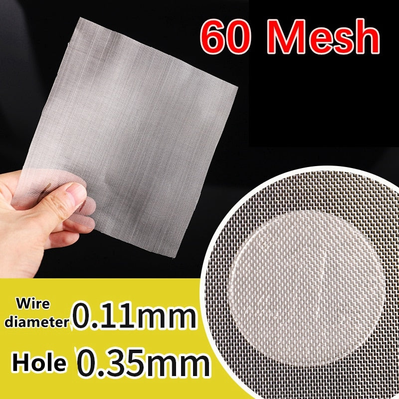 Various Size Stainless Steel Woven Mesh Screen Sheet