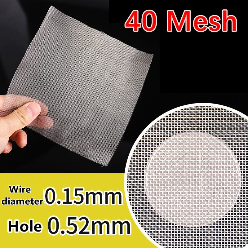 Various Size Stainless Steel Woven Mesh Screen Sheet