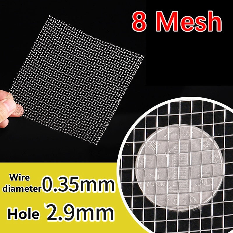 Various Size Stainless Steel Woven Mesh Screen Sheet