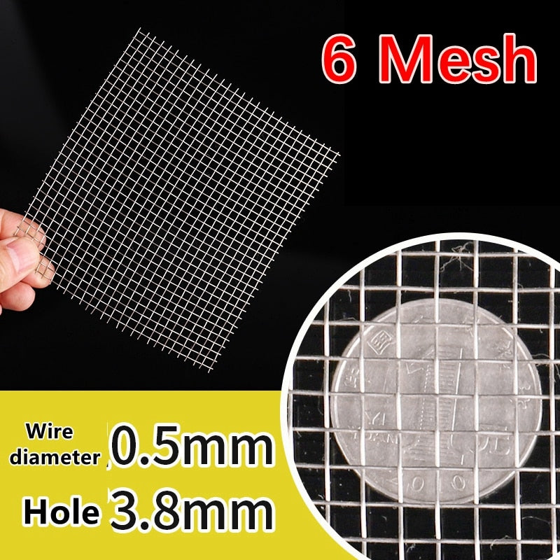 Various Size Stainless Steel Woven Mesh Screen Sheet